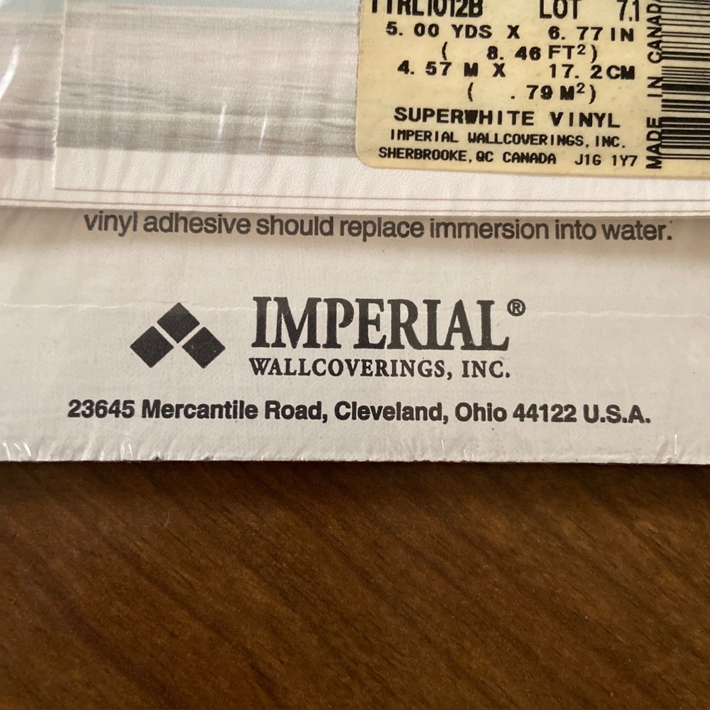 Imperial wallcovering realife outdoor by the sea prepasted Wall border Roll - Picture 5 of 7